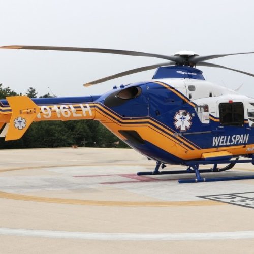 Wellspan air medical helicopter