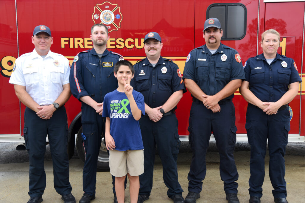 Young Boy Reunites With First Responders Who Saved His Life - Air Methods