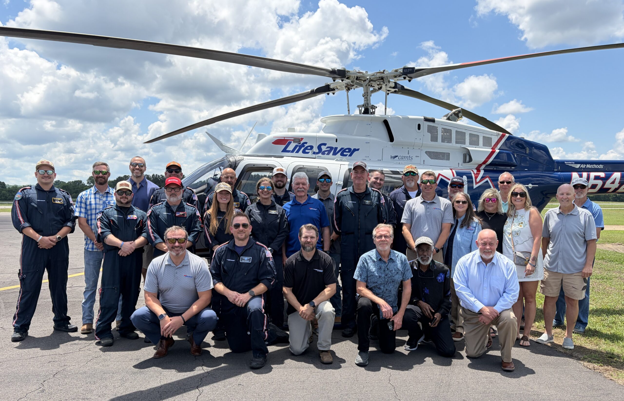 Photo of Life Saver crew past and present